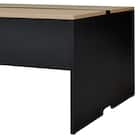 フリーアドレスデスク(FA1-2400 OAK/BK) 12枚目画像