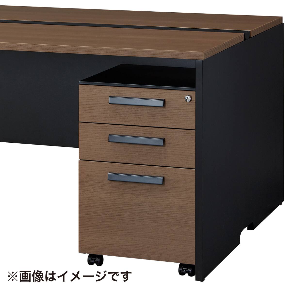 フリーアドレスデスク(FA1-2400 WN/BK) | ニトリネット【公式】 家具