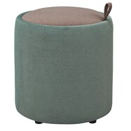 スツール(E7009 円形 本体:GR/天板:OAK)