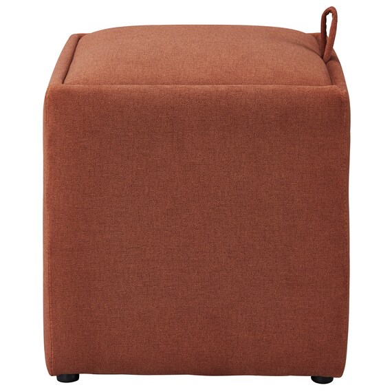 スツール(E7010 角形 OR/OR/OAK) 2枚目画像