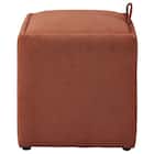 スツール(E7010 角形 OR/OR/OAK) 2枚目画像