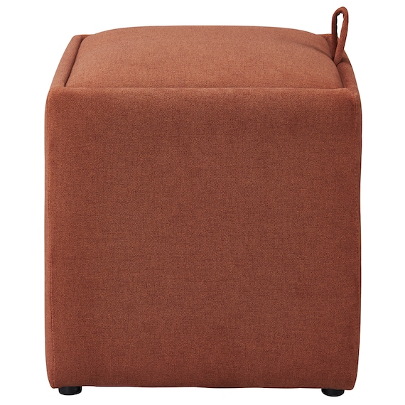 スツール(E7010 角形 OR/OR/OAK) 2枚目画像