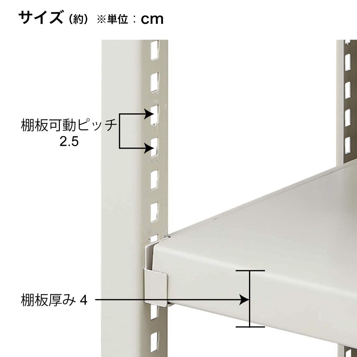 軽中量ラック 連結セット(SR150-1818LR ボルトレス ※耐荷重150kg/段