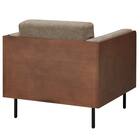 1人用布張りソファ(WD10P MBR/BR) 5枚目画像