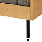 3人用布張りソファ(WD10P NA/BR) 9枚目画像