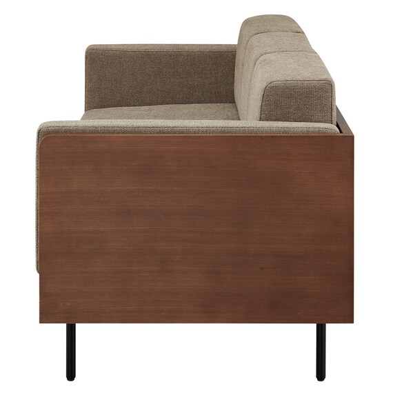 3人用布張りソファ(WD10P MBR/BR) 4枚目画像