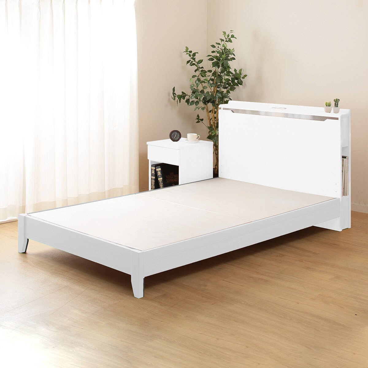 ダブルベッドフレーム コンソン Leg Wh 通販 ニトリネット 公式 家具 インテリア通販