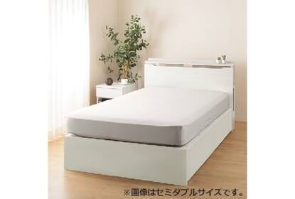 ダブルベッドフレーム(コンソン 深型/WH)通販 | ニトリネット【公式  