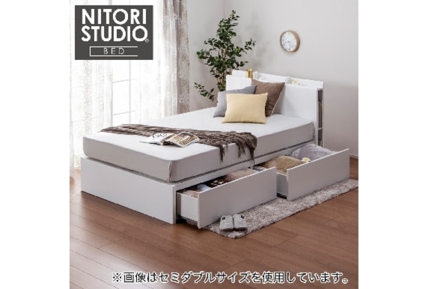 ニトリ ダブルベットフレーム カイト ニトリ ダブルベッドフレーム