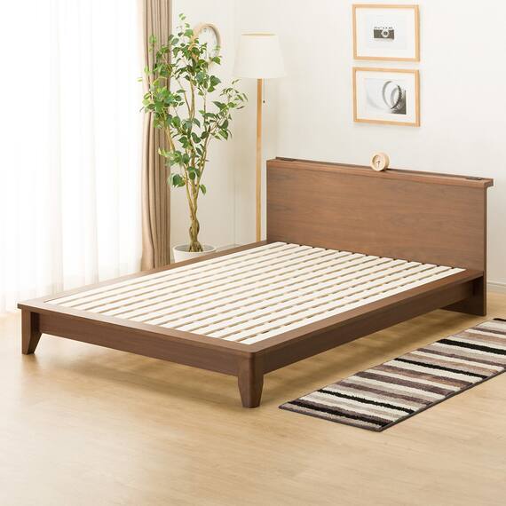 すのこダブルベッドフレーム(ロデリックUPL MBR) 1枚目画像