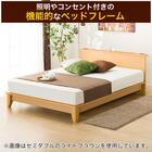 すのこダブルベッドフレーム(ロデリックUPL MBR) 2枚目画像