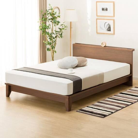 すのこダブルベッドフレーム(ロデリックUPL MBR) 5枚目画像