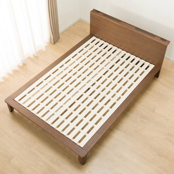 すのこダブルベッドフレーム(ロデリックUPL MBR) 11枚目画像