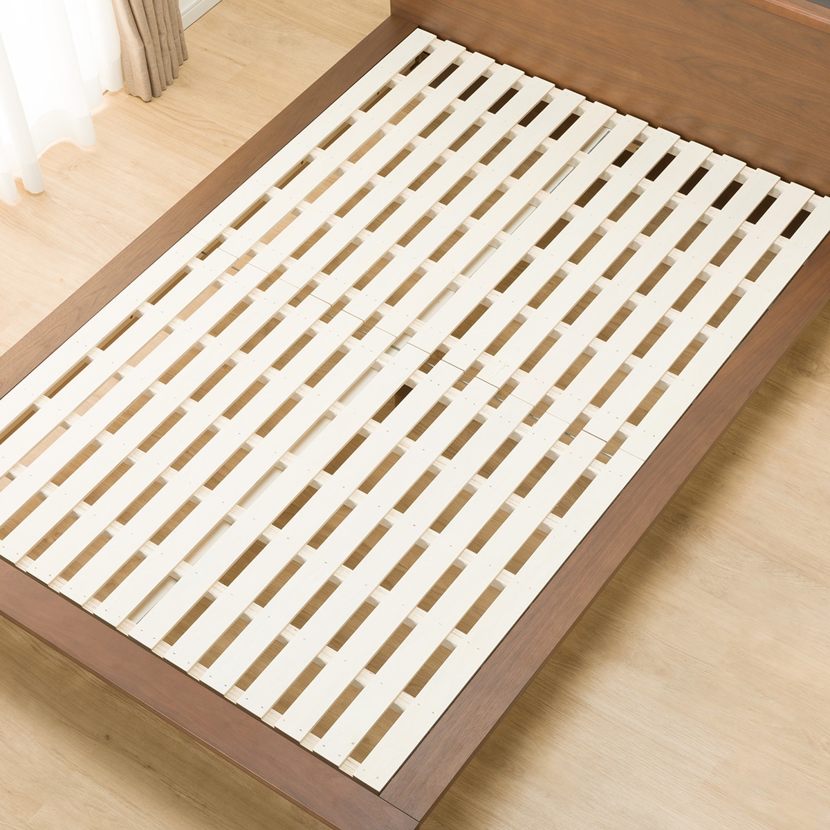 すのこダブルベッドフレーム(ロデリックUPL MBR) | ニトリネット【公式