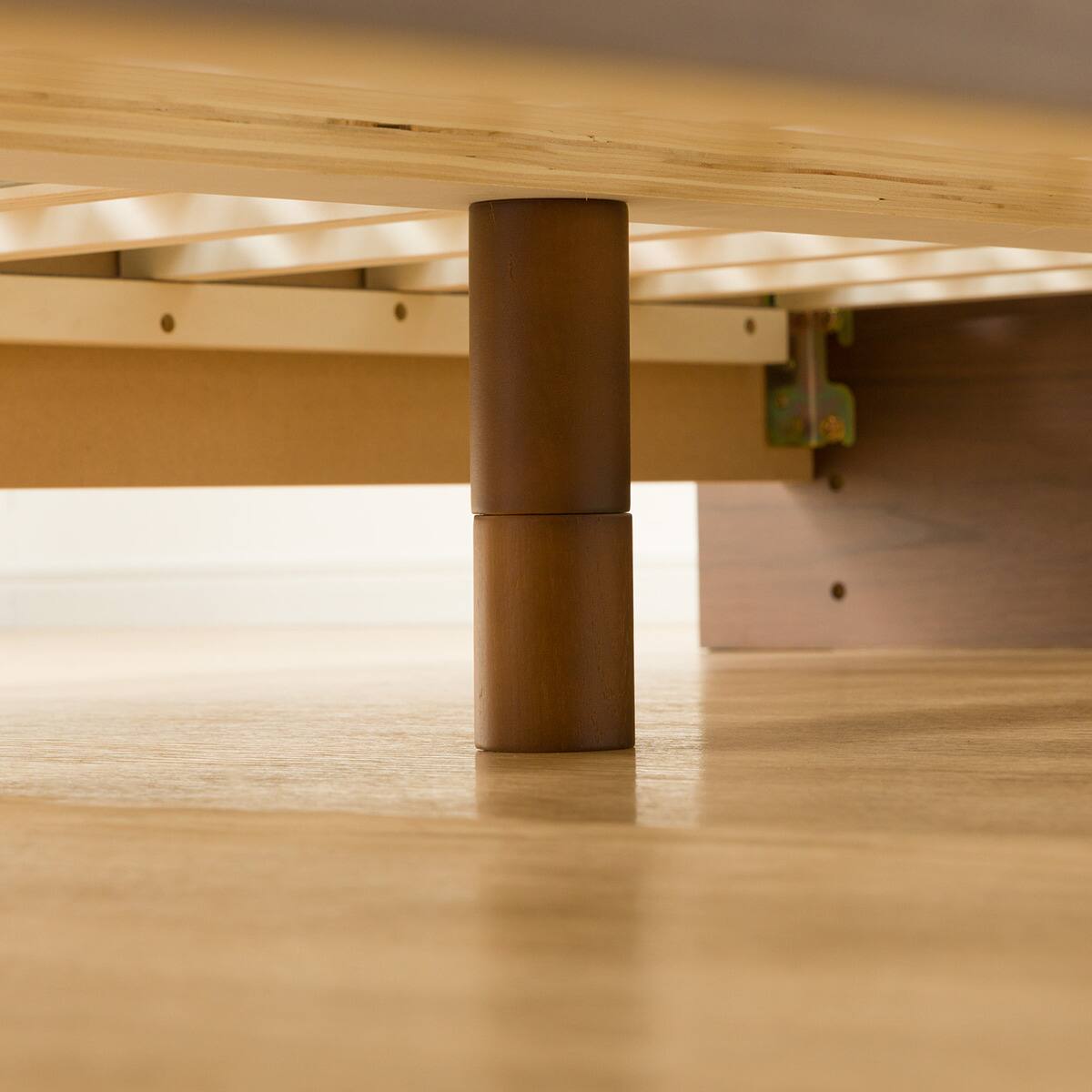 すのこダブルベッドフレーム(ロデリックUPL MBR) | ニトリネット【公式