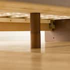 すのこダブルベッドフレーム(ロデリックUPL MBR) 17枚目画像