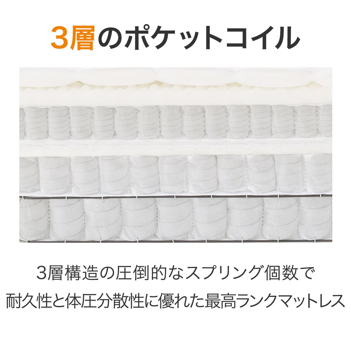 ダブルマットレス(Nスリープ ラグジュアリーL3-02TR) | ニトリネット