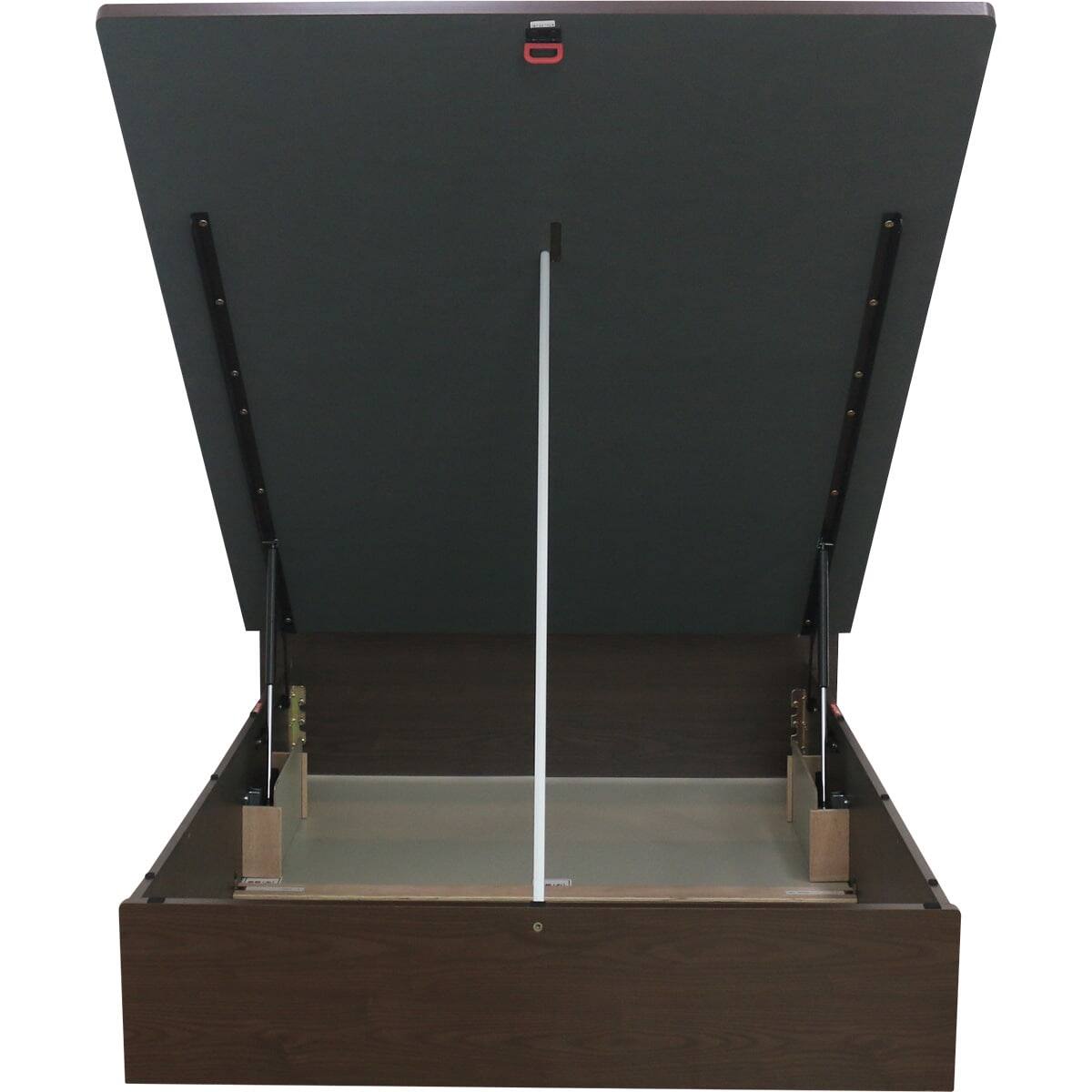 ダブルベッドフレーム(OP KG 宮・照明付き 縦開き 深型 MBR) | ニトリ