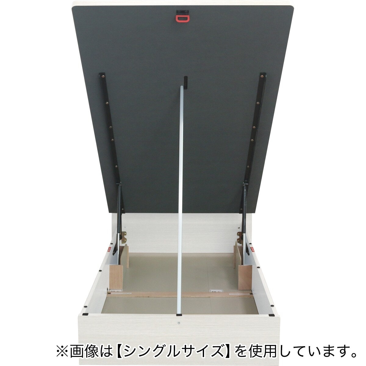 ダブルベッドフレーム(OP KG フラット 縦開き 浅型 WW) | ニトリネット