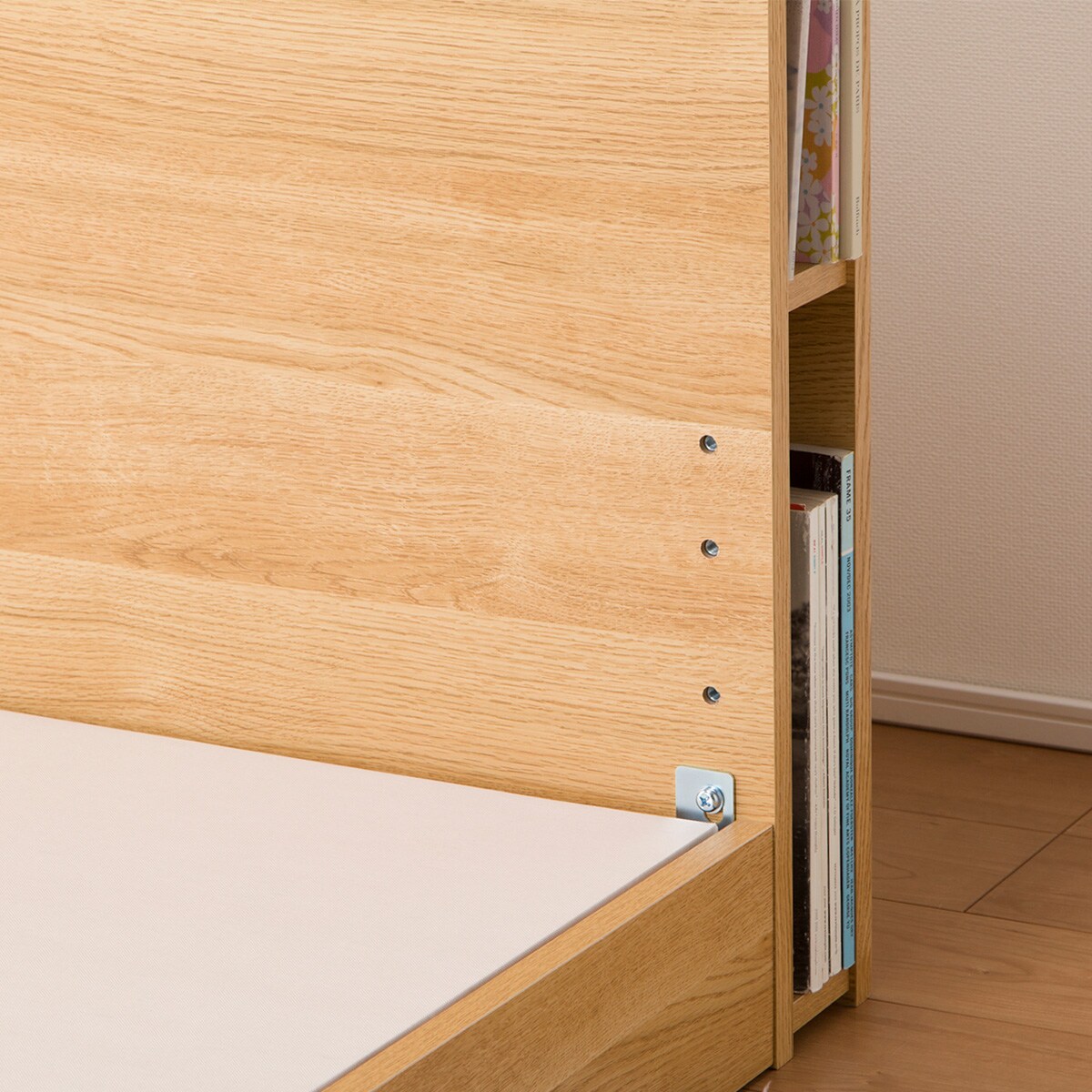 ダブルベッドフレーム(カイト3 LBR LEG/LOW 床板)通販 | ニトリネット