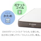 ダブルマットレス(Nスリープ CH2 EM) 2枚目画像