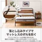 すのこダブルベッドフレーム(VT003) 5枚目画像