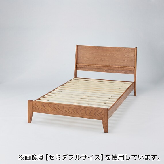 ベッド + ヘッドクッションセット ダブル (Living in Comfort ANV001 すのこ MBR) 2枚目画像