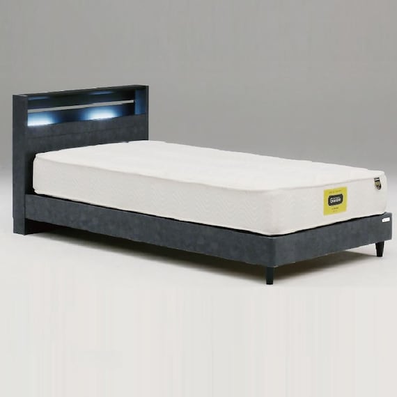 ダブルベッドフレーム(GH BK) 1枚目画像