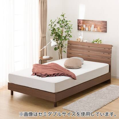 ダブルベッドフレーム(EB-001 MBR LEG/LOW)通販 | ニトリネット【公式  