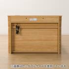 ベッドフレーム ダブル (EB-002 LEG/LOW すのこ LBR) 11枚目画像