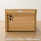 ベッドフレーム ダブル (EB-002 LEG/LOW すのこ LBR) 11枚目画像