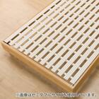 ベッドフレーム ダブル (EB-002 LEG/LOW すのこ LBR) 16枚目画像