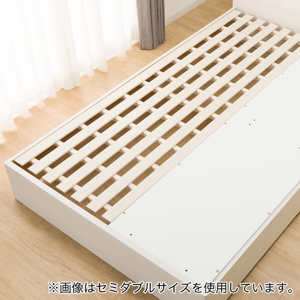 【たかさん専用】ニトリ ダブルベッドフレーム ホワイト 引き出し付き 楽天市場】ダブルベッドフレーム (EB-003 引出し付き DR) ニトリ