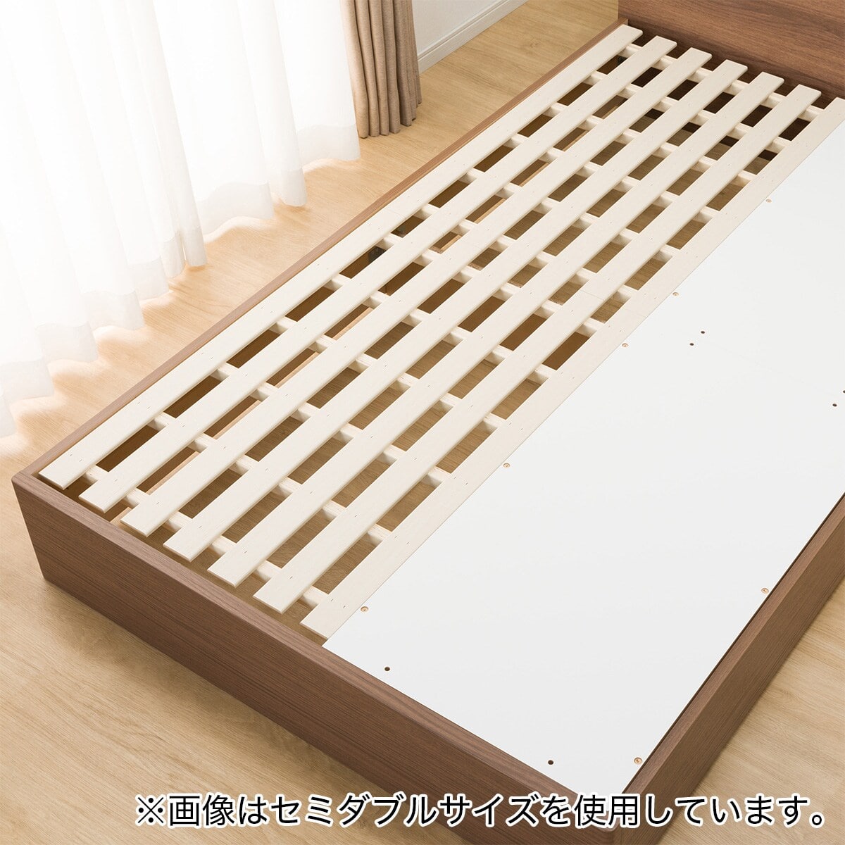 ダブルベッドフレーム(EB-003 引出し付き MBR DR) | ニトリネット