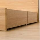 ダブルベッドフレーム(EB-003 引出し付き LBR DR) 19枚目画像