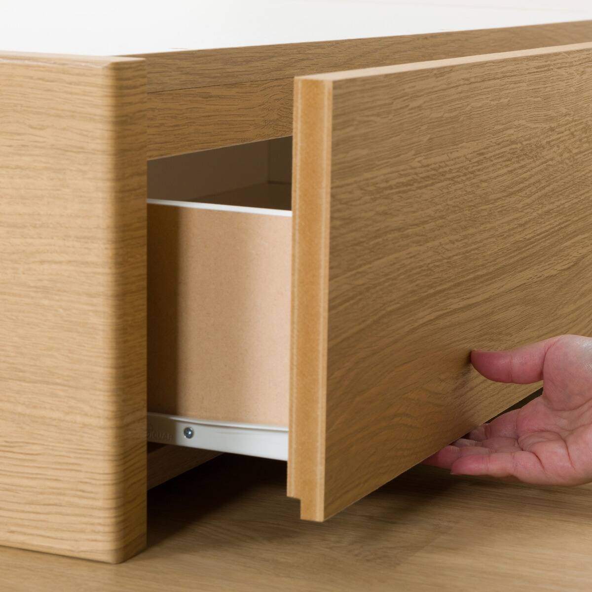 ダブルベッドフレーム(アザン3 浅型/LBR) | ニトリネット【公式】 家具