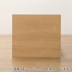 収納付きベッドフレーム ダブル フラットタイプ (NS-001 DR25 引き出し付き 浅型 床板 LBR3) 7枚目画像