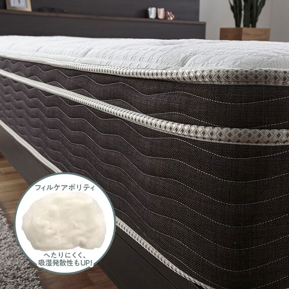 シモンズ ダブルマットレス(エッセンシャルSM SFAB17S01) 7枚目画像