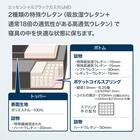 シモンズ ダブルマットレス(エッセンシャルブラックカスタムMD) 3枚目画像