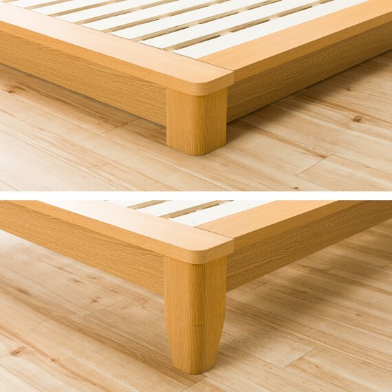 すのこクイーンベッドフレーム(ロデリック-S/LBR) 18枚目画像