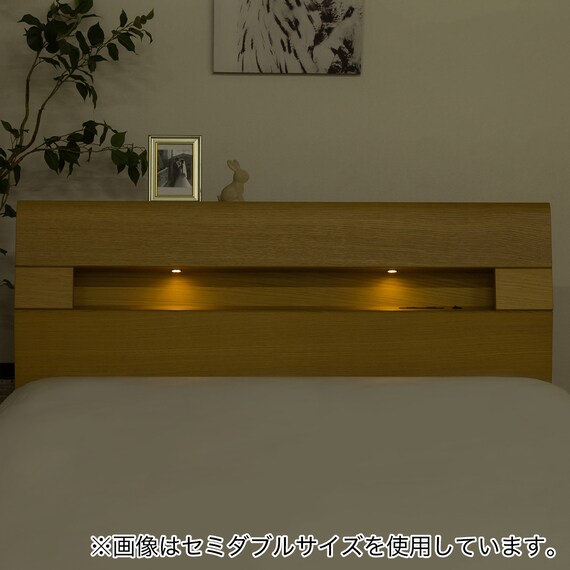 すのこクイーンベッドフレーム(ロデリック-S/LBR) 21枚目画像