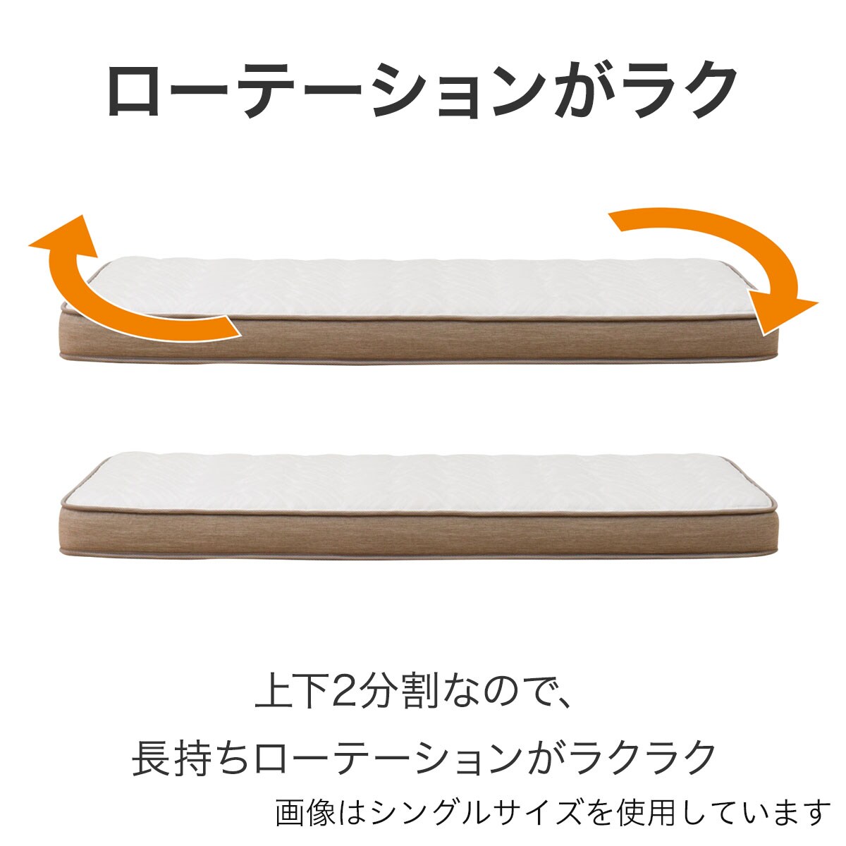 クイーンマットレス( NスリープハードH1-02CRVH)通販 | ニトリネット