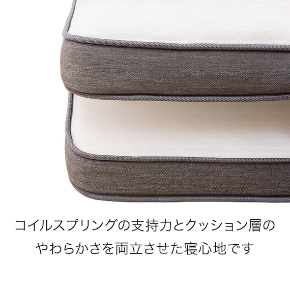 クイーンマットレス1枚タイプ(NスリープハードH1-02CRUNT VH) 18枚目画像