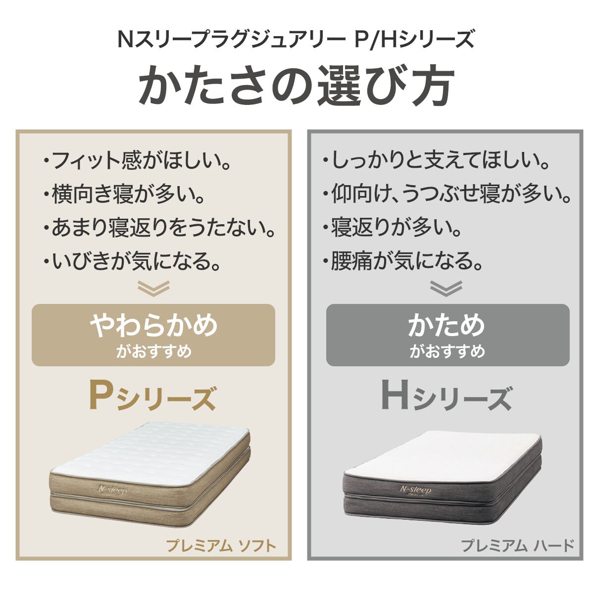 クイーンマットレス(NスリープハードH1-02CR VB) | ニトリネット【公式