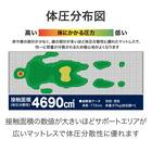 クイーンマットレス(NスリープハードH1-02CR VB) 11枚目画像