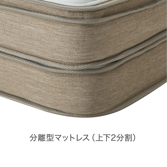 クイーンマットレス1枚タイプ(Nスリープ プレミアムP2-02CR UNT VH) 7枚目画像