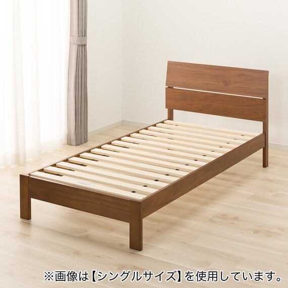 すのこクイーンベッドフレーム(BN-001 MBR) 6枚目画像
