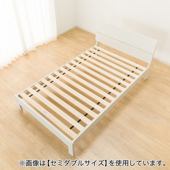 すのこクイーンベッドフレーム(BN-001 WW) 11枚目画像