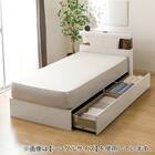 すのこクイーンベッドフレーム(KG 宮・照明付き 深型 WW) 7枚目画像