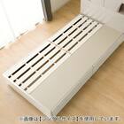 すのこクイーンベッドフレーム(KG 宮・照明付き 深型 WW) 11枚目画像